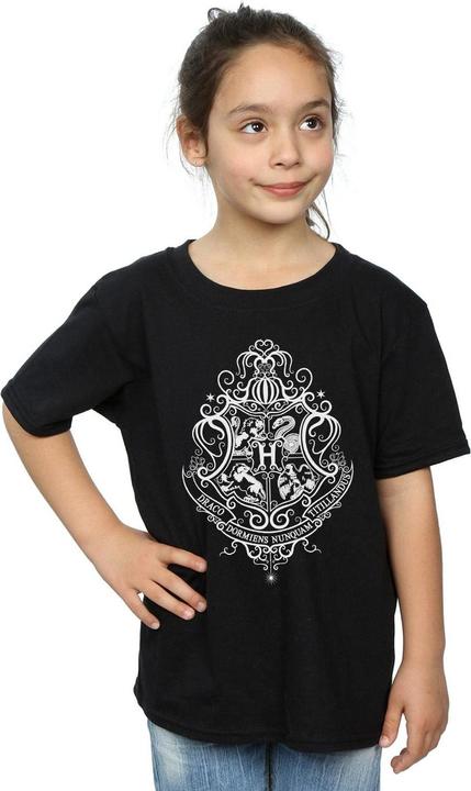 Produktbild Hogwarts Draco Dormiens Crest TShirt Mädchen (116)