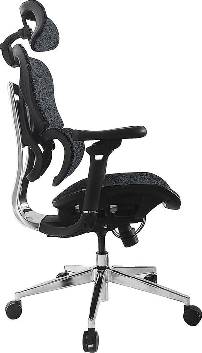 Actual product image equip Ergonomischer Bürostuhl mit Kopf und Armstützen bl-sw (44 - 54 cm)