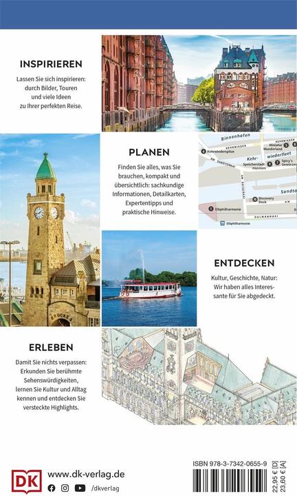 Produktbild Vis-à-Vis Reiseführer Hamburg (Deutsch, DK Verlag Reise)