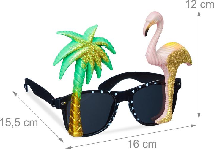 Produktbild Relaxdays 5x Partybrille