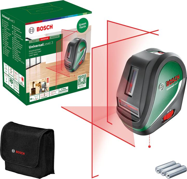Image du produit Bosch Home & Garden UniversalLevel3 UNI (Laser à lignes croisées)