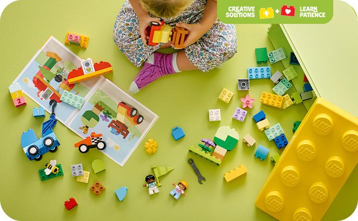 Produktbild LEGO Steinebox Autos und LKWs