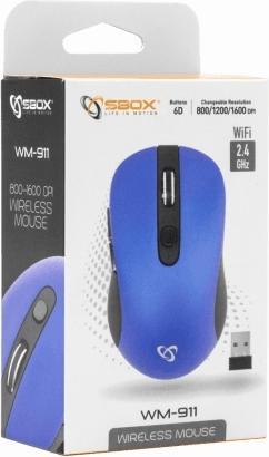 Actual product image Sbox mouse (WM-911) (Wireless)
