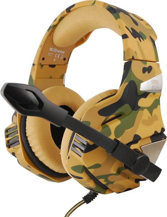 Actual product image Xtreme Predator XC300-Pro Stereophonic Headset Camouflage (Cable)