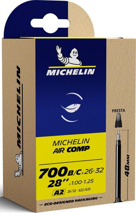 Actual product image Michelin A2 Air Comp (Presta (SV), 28", 48 mm)
