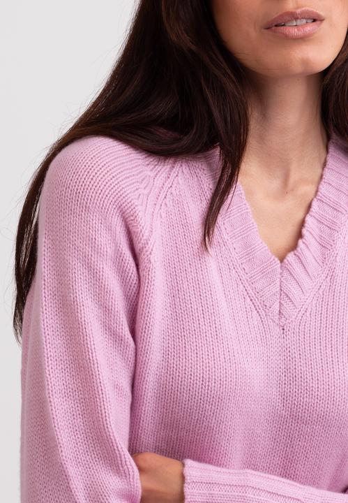 Produktbild Cash-Mere Recycelter Kaschmir V-Ausschnitt Pullover (XS)