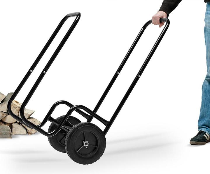 Actual product image Deuba Firewood trolley