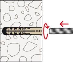 Immagine prodotto Fischer letbetonskrue 8x90 - T/direkte montage u/forborring, undersaenket hoved, 50stk (20 pz.)