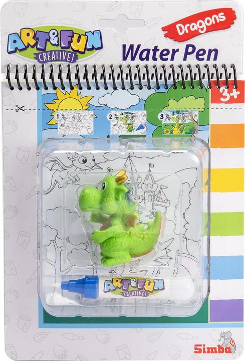 Simba A&F Water Pen Drache Malbuch