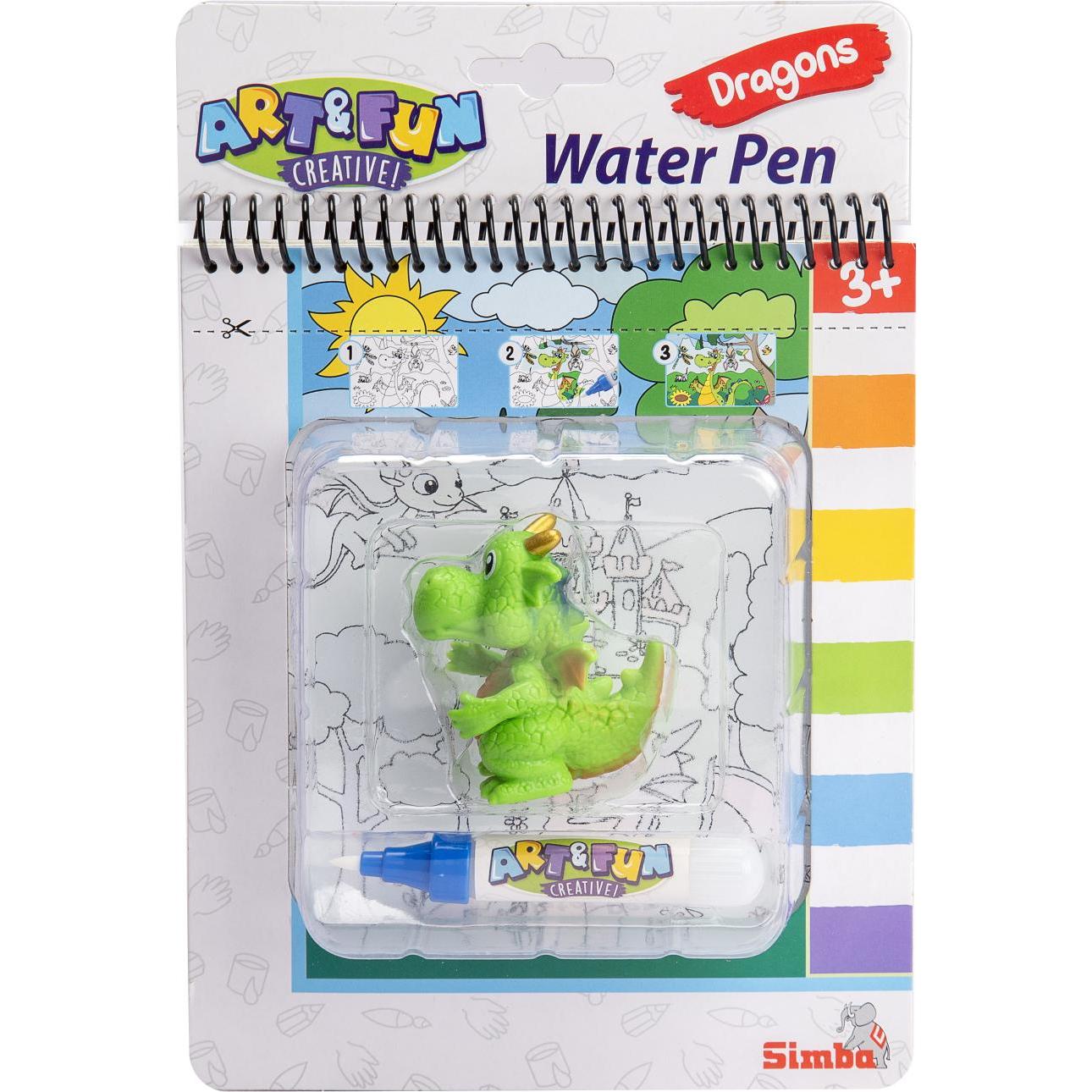 Simba A&F Water Pen Drache Malbuch