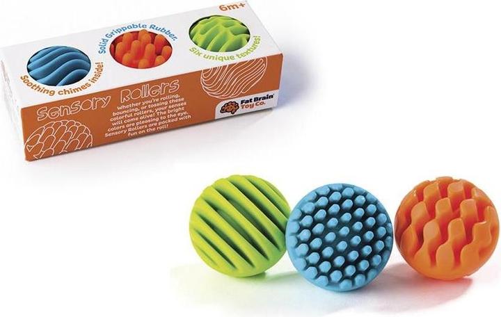 Fat Brain Toys Sensory Rollers (English, 0.50 - 2 years)