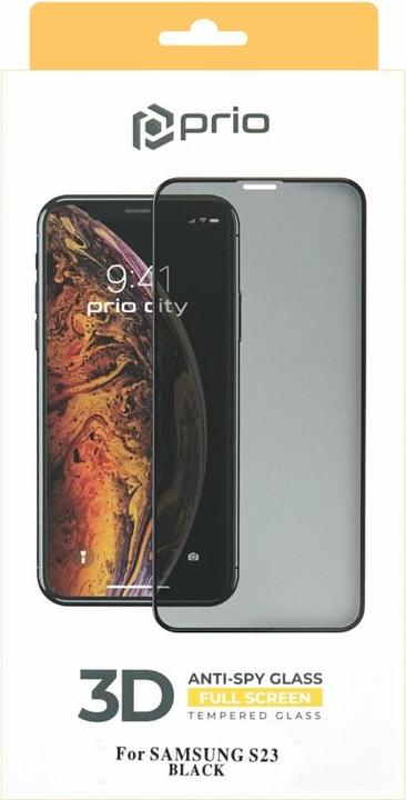 Actual product image prio Privacy glass screen protector (1 pcs., Samsung Galaxy S23)