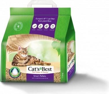 Image du produit Cat's Best Granulés intelligents (Absorption rapide, Biodégradable, Neutralisant, Agglomérant, Non poussiéreux, 5 kg)
