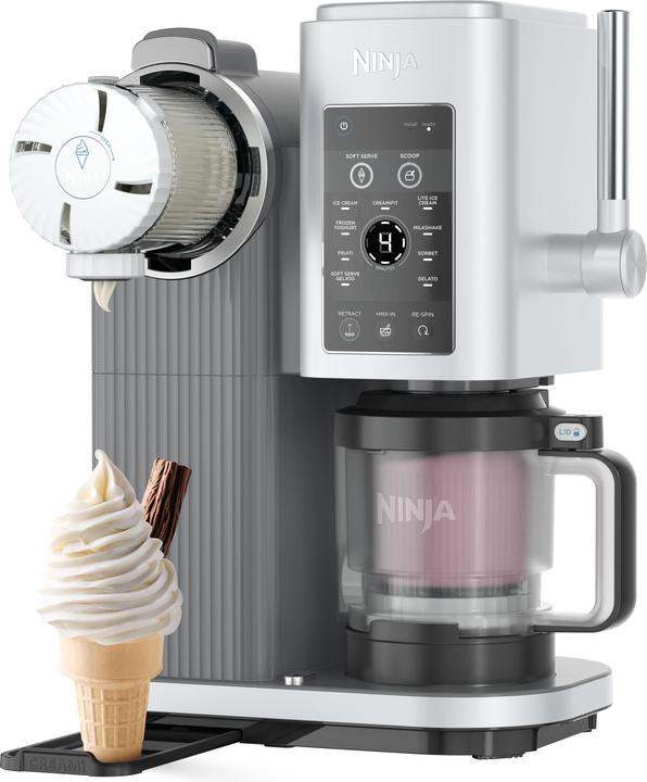 Ninja Soft ice cream & ice cream maker Swirl by CREAMi 13-in-1 Space Gray