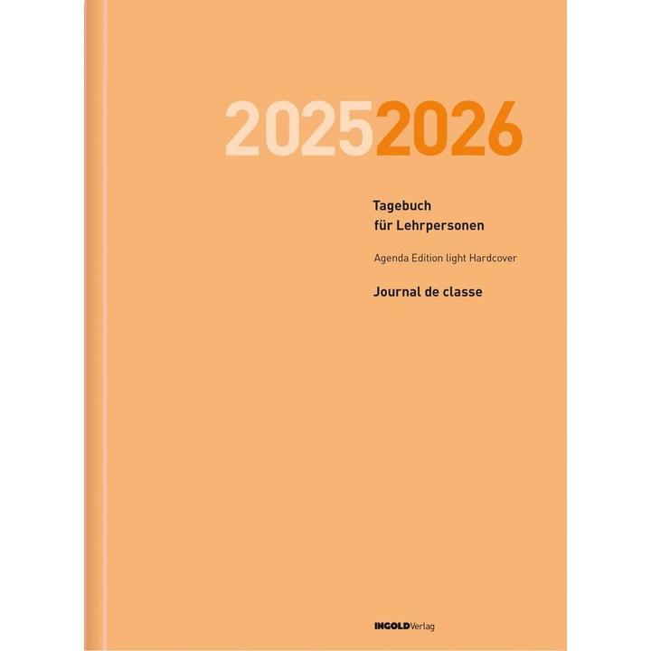 Produktbild Tagebuch für Lehrpersonen (23 x 30.5 cm, 1 Woche / 2 Seiten)