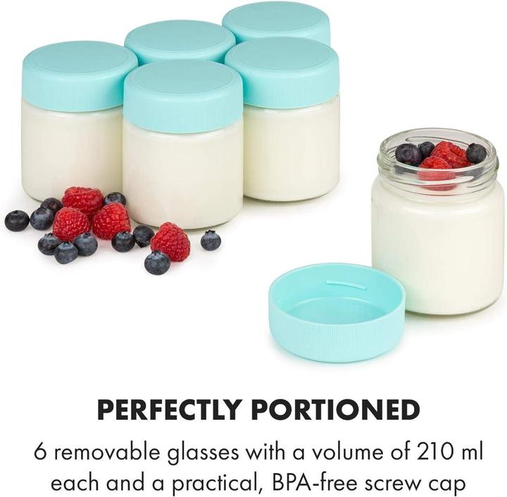 Actual product image Klarstein Gaia Greek Yoghurt Maker, Pastel Blue