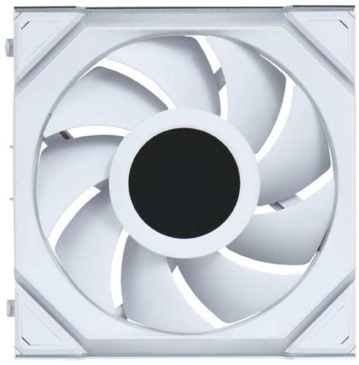 Actual product image Lian-Li UNI FAN SL Wireless LCD Lüfter, ARGB, PWM, 3er-Pack inkl. Controller - 120 mm, weiss (120 mm, 1 x)