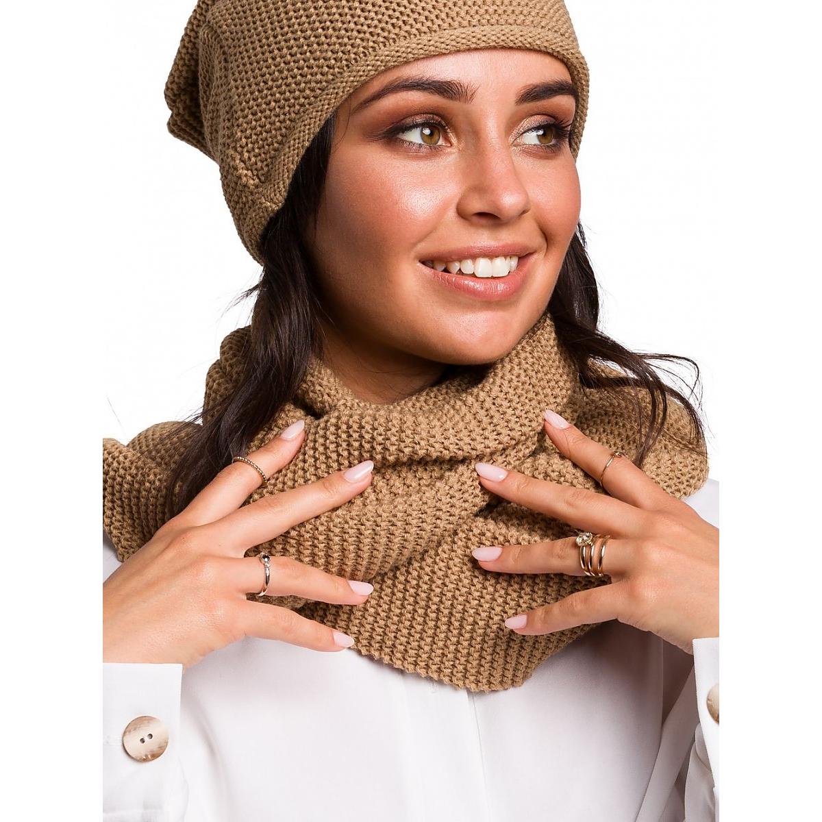 Thumbnail - BE Knit, Schal, Schlauchschal, Beige