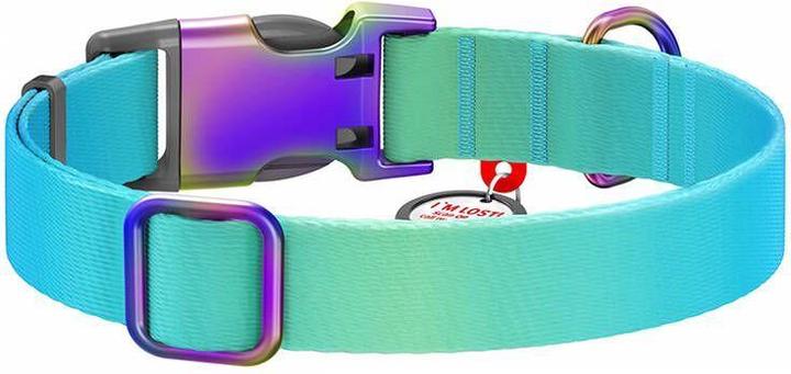 Immagine prodotto Collar Collare per cani in nylon con codice QR WAUDOG 15 mm di larghezza, 25-35 cm di lunghezza blu (Cane, Generale)