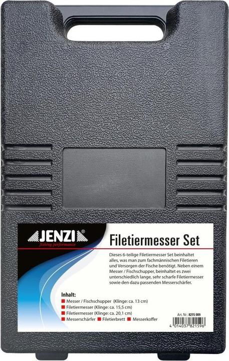 Produktbild Jenzi Filetiermesser mit Scheide, flexible Klinge