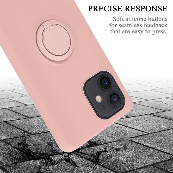 Image du produit Cadorabo TPU Liquid Ring Silicone Case Cover (Apple iPhone 12 mini)