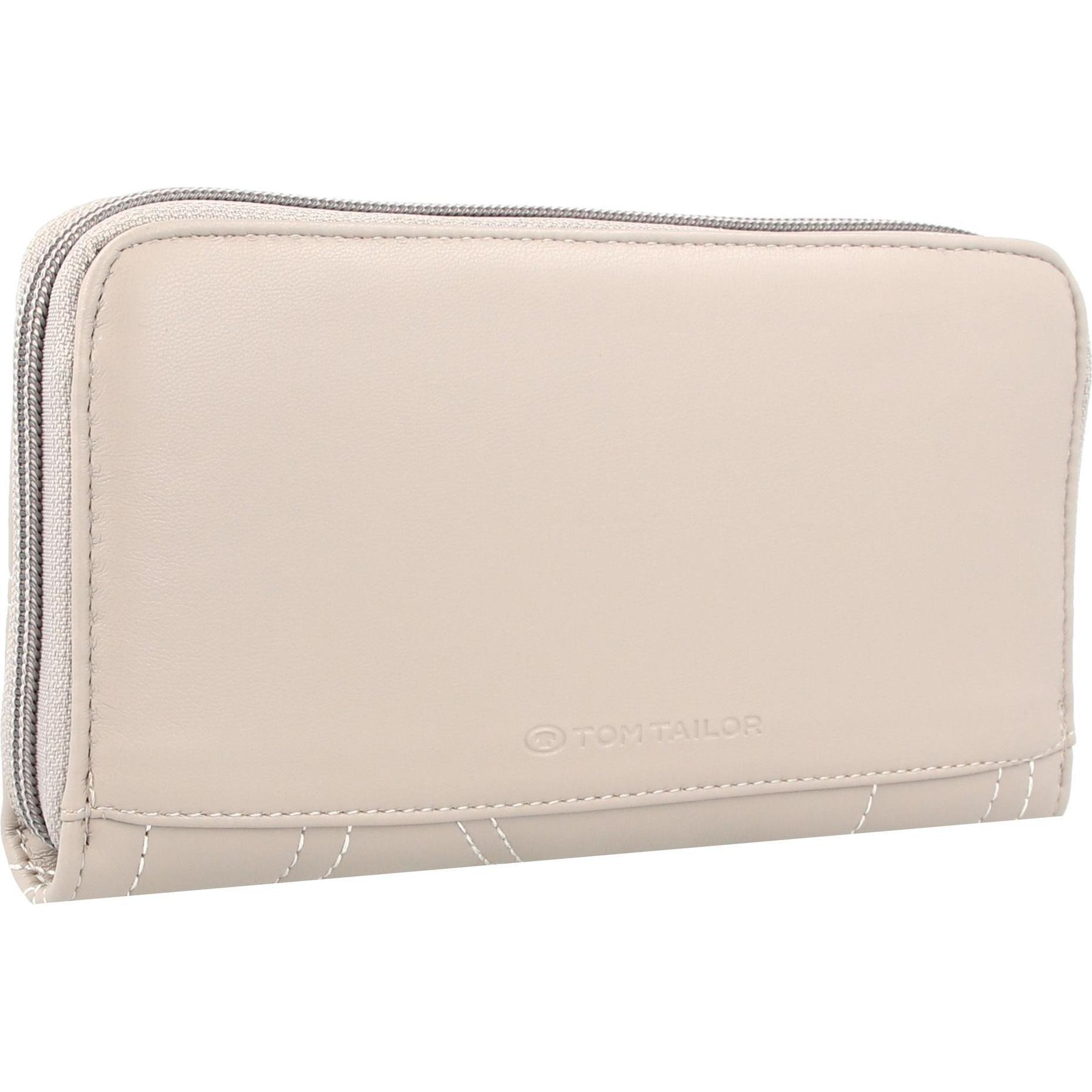 Thumbnail - Tom Tailor, Damen, Portemonnaie, Juana Geldbörse 19.5 cm, Beige