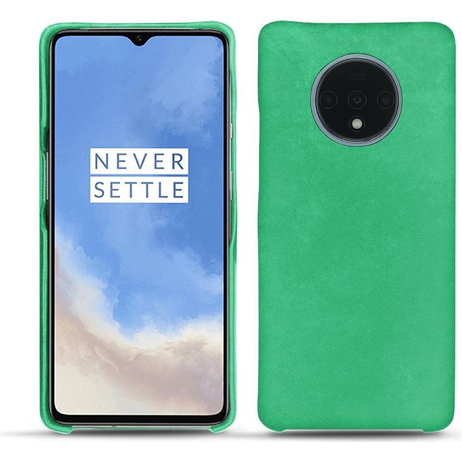 Thumbnail - Noreve Lederschutzhülle (OnePlus 7T), Smartphone Hülle, Grün