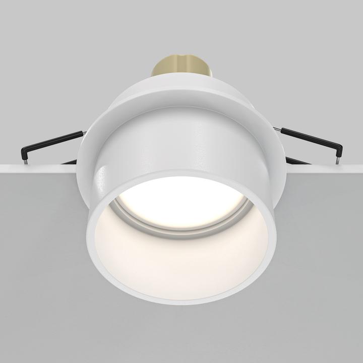 Image du produit Maytoni Reif Downlight, Luminaire encastré GU10 Blanc Socle de spot Ø68mm (GU10)