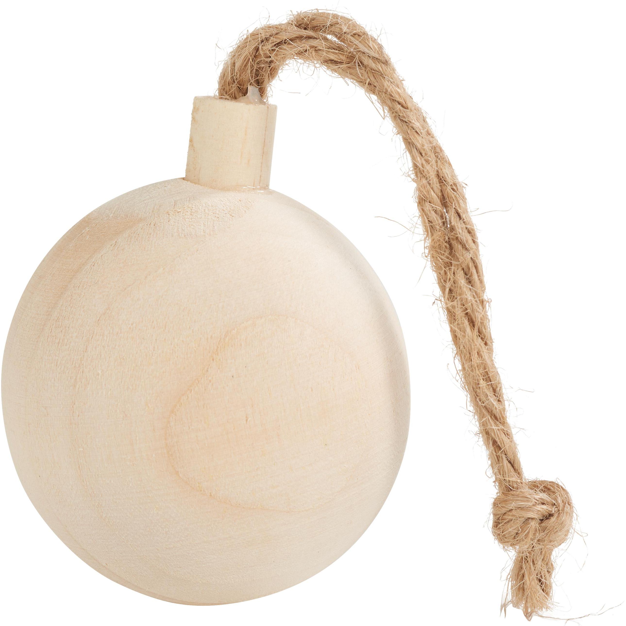 Creativ Company, Christbaumschmuck, Holzkugel Weihnachtsschmuck (1 -teilig)