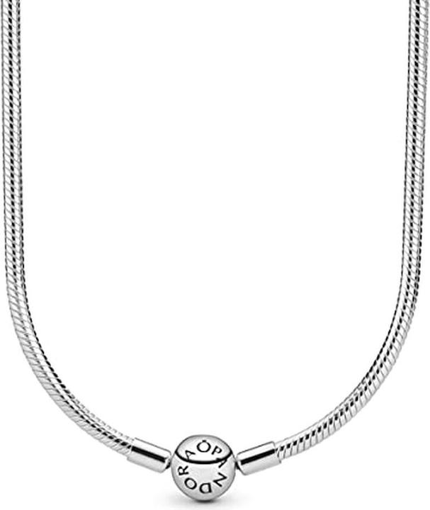 Pandora Halskette mit Kugelverschluss (Silber, 50 cm)