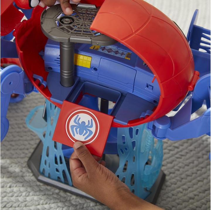 Actual product image Hasbro Spidey and His Amazing Friends Web-Quarters Playset