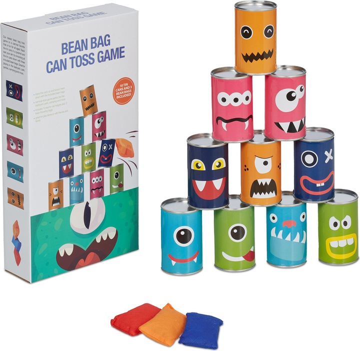 Image du produit Relaxdays Lancer de canettes