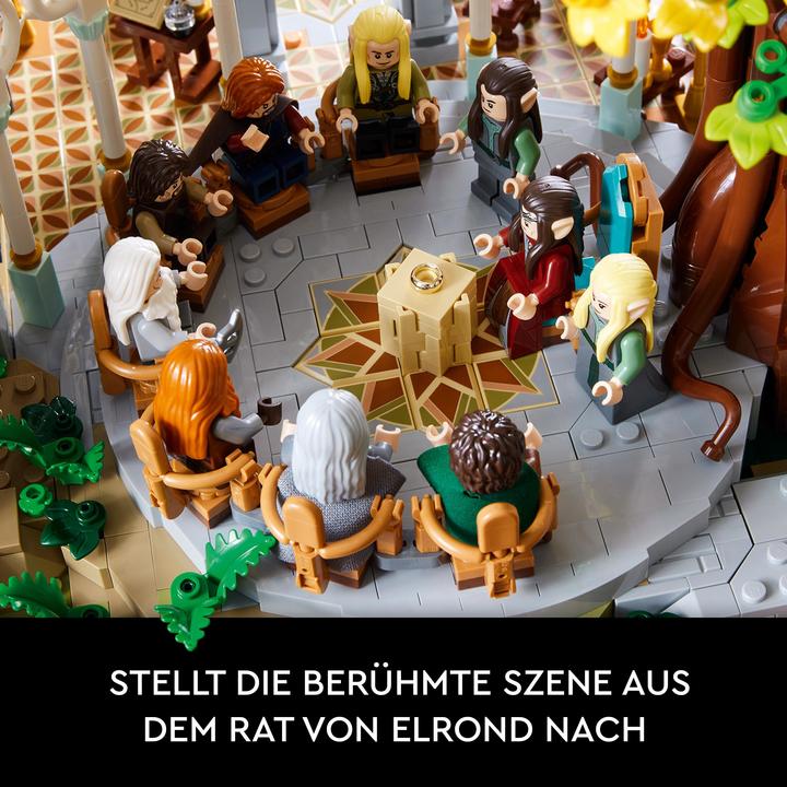 Actual product image LEGO Rivendell (10316, LEGO Lord of the Rings, LEGO Rare Sets)