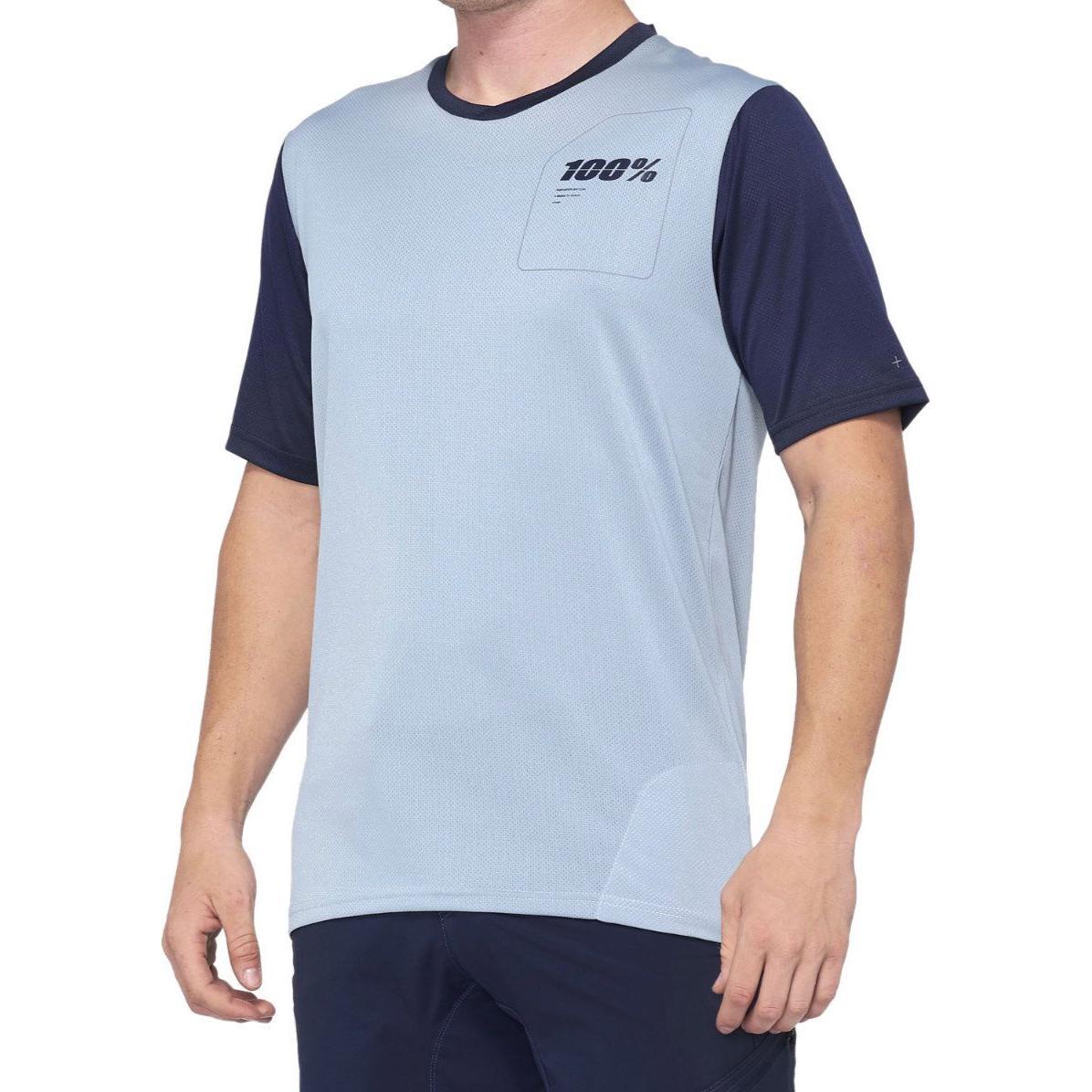 Thumbnail - 100%, Herren, Velotrikot, Ridecamp (M), Blau, M
