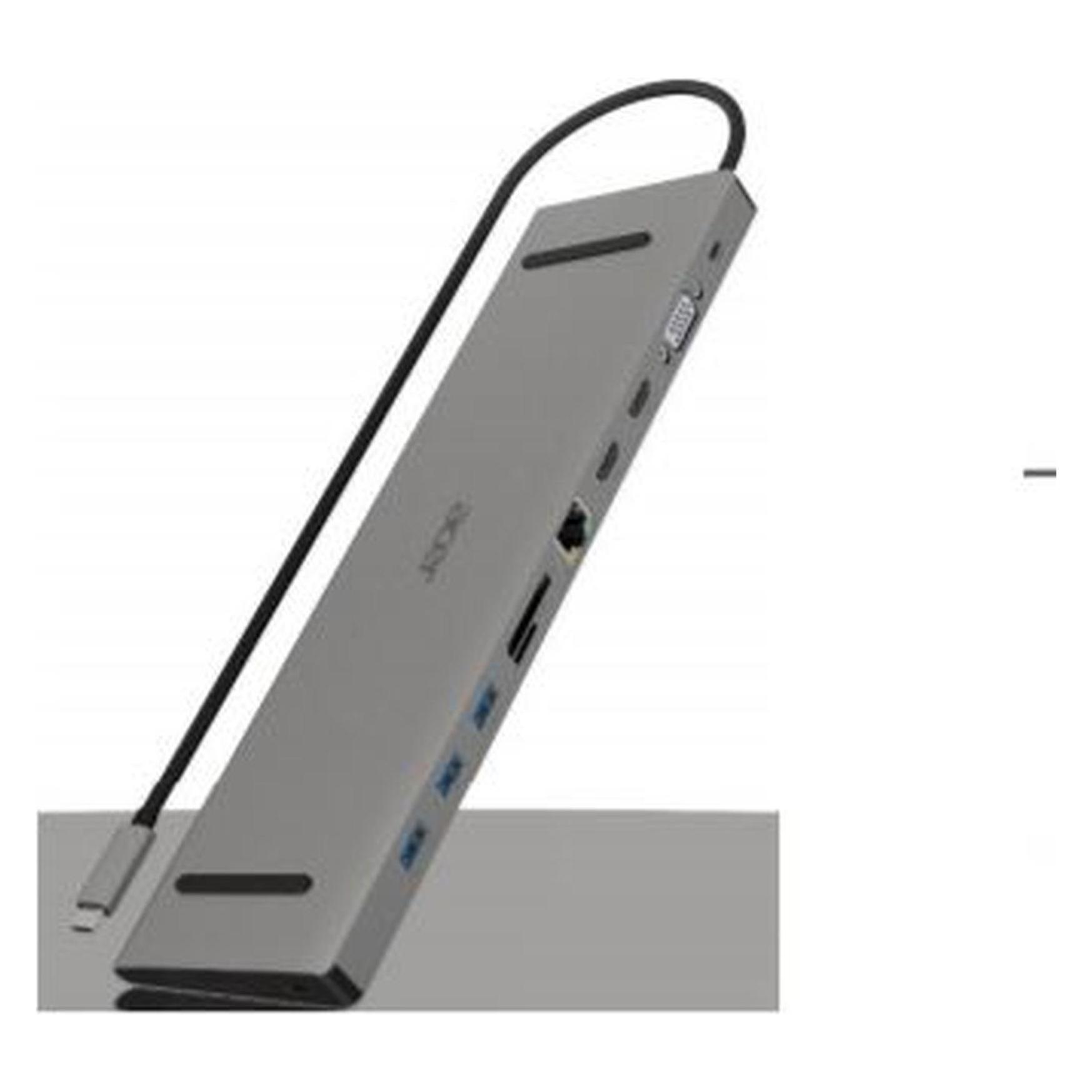 Acer ACG-DCK-C-1 (USB-C), Dockingstation + USB Hub, Grau