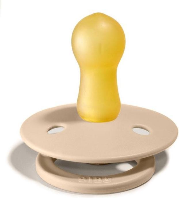 Actual product image Bibs 2-PACK S BLUSH & VANILLA Smoczek Uspokajający kauczuk Hevea (2x, 0 - 6 Months)