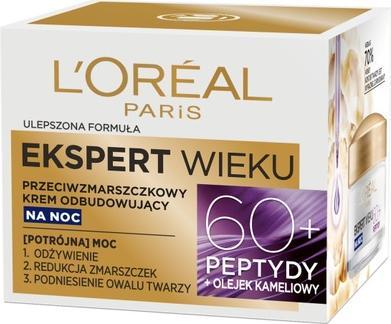 Actual product image L'Oréal Paris L'Oréal Age Specialist Expert Age 60+ anti-wrinkle night cream rebuilding 50ml (50 ml, Night cream)