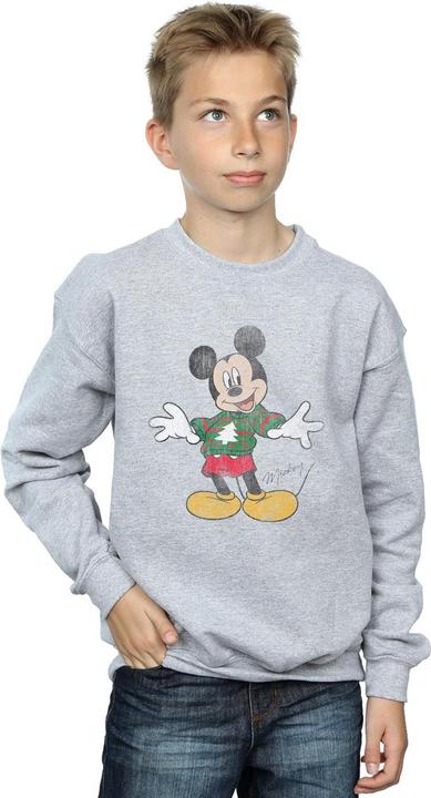 Produktbild Disney Mickey Mouse Christmas Jumper Sweatshirt Jungen (152, 158)