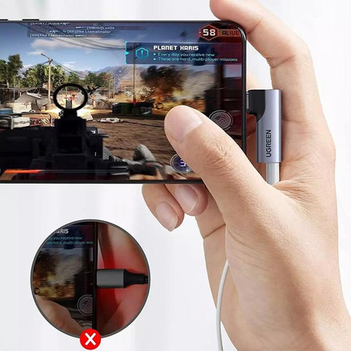 Actual product image Ugreen USB-C to 3.5mm Aux Adapter (Jack adapter)