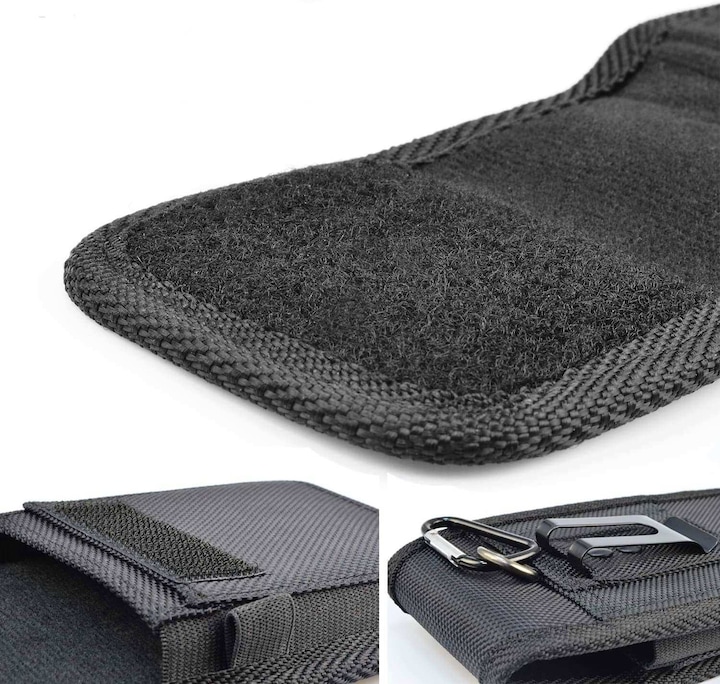 Produktbild Cadorabo Universale Schutzhülle Tasche mit Gürtelclip (ZTE Blade V9 Vita)