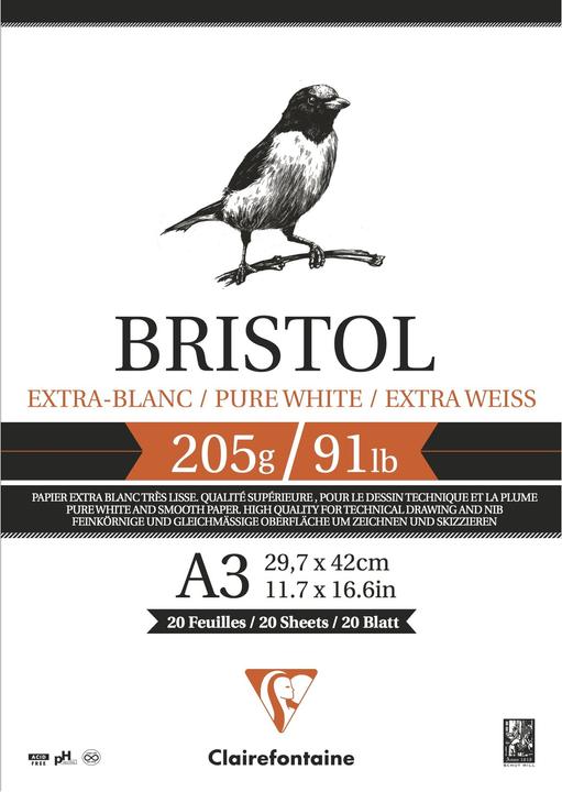 Produktbild Clairefontaine Multi-Technik (205 g/m²)