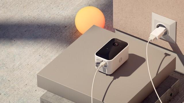 Image du produit Yale Caméra intelligente d'intérieur et d'extérieur avec batterie ou câble (1920 x 1080 Pixels)