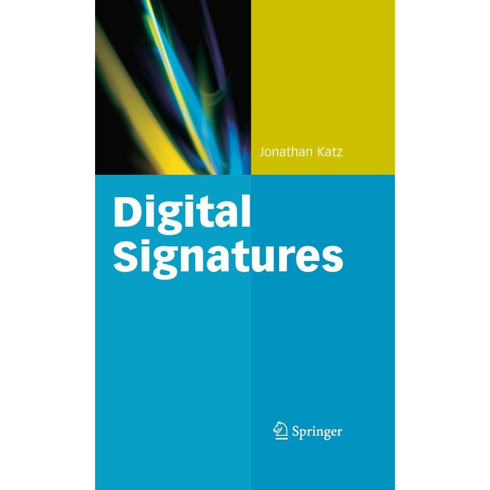 Digital Signatures, Fachbücher von Jonathan Katz