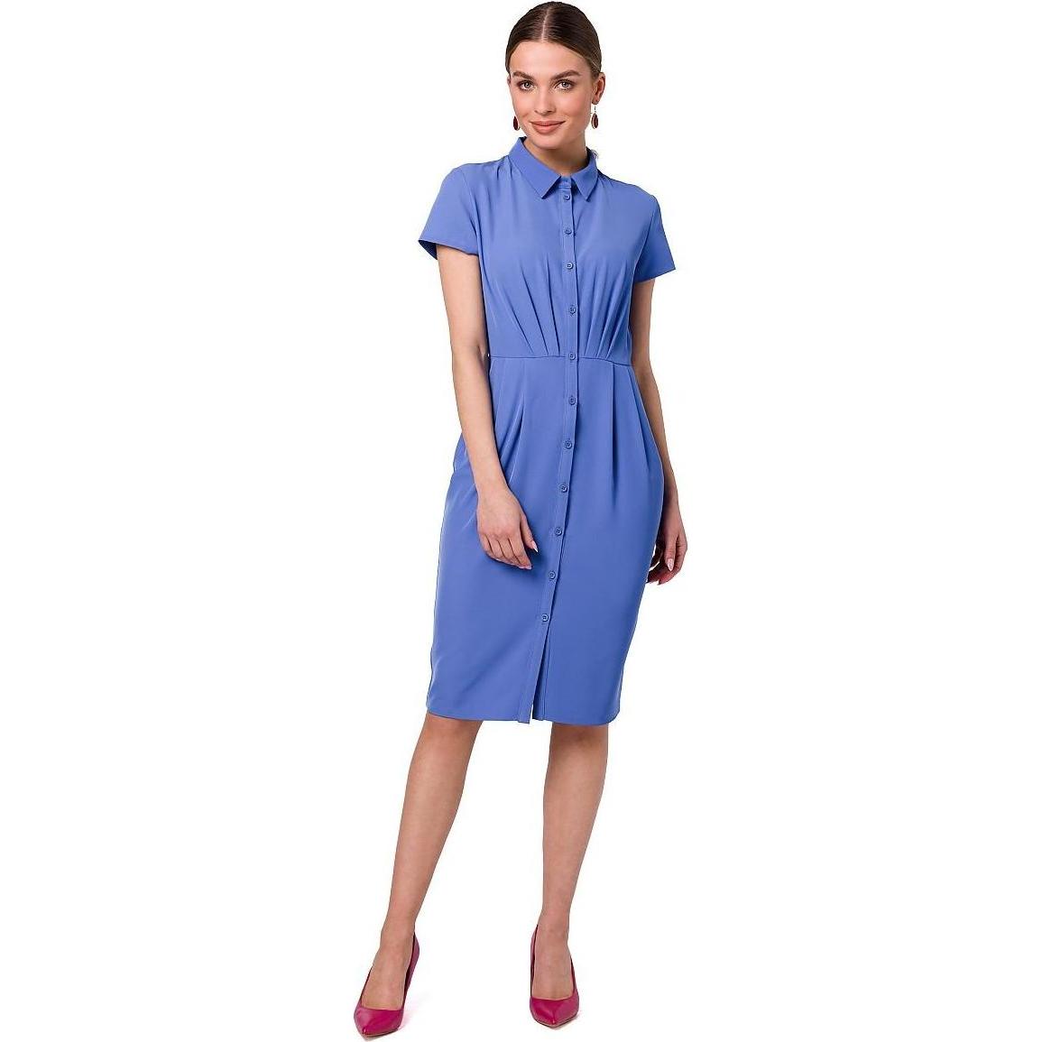 Stylove, Kleider, Alltagskleid, Blau, (XL)