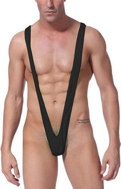 Produktbild JTI Mankini - Schwarz (One Size)
