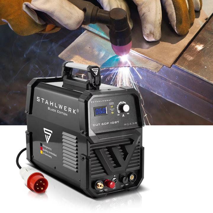 Produktbild Stahlwerk Plasmaschneider CUT 60 Pilot IGBT mit 60 Ampere und Pilotzündung