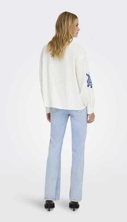Produktbild Only Nur Bluse Onlmoon Langarm Oberteil Gewebt Noos Cloud Dancer (M)