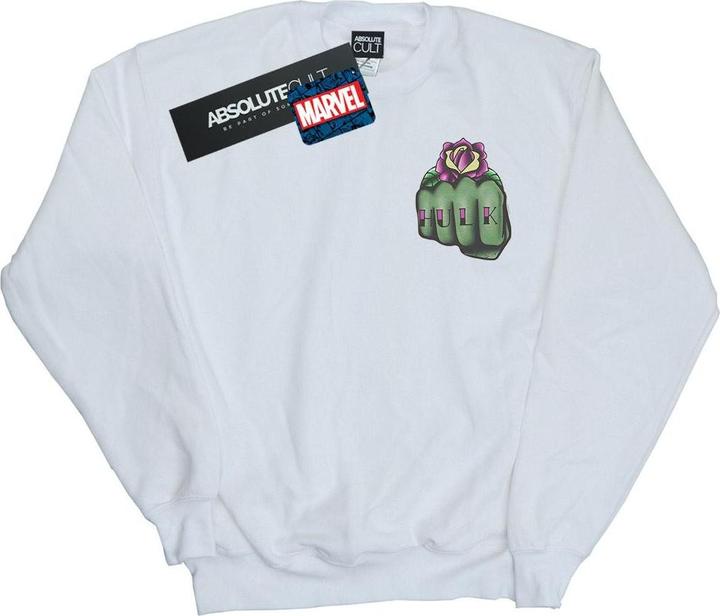 Immagine prodotto Hulk Tattoo Fist Breast Print Felpa Uomo (4XL)