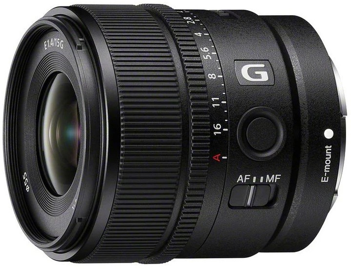 Produktbild Sony E 15mm f/1.4 G (Sony E, APS-C / DX)