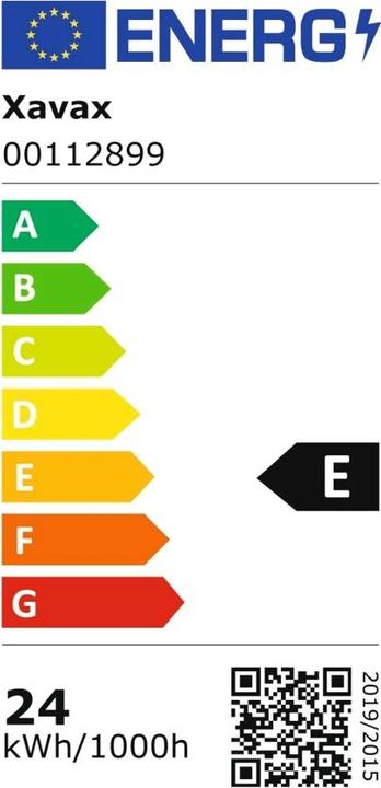 Energie-Label Xavax Lampe (G13, 2880 lm, 1 x)